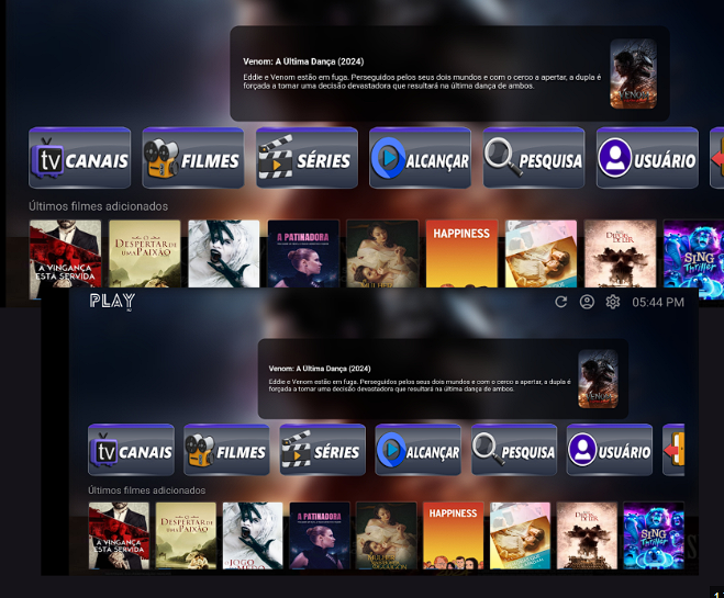 Script VU Player PRO Login Usuário e Senha